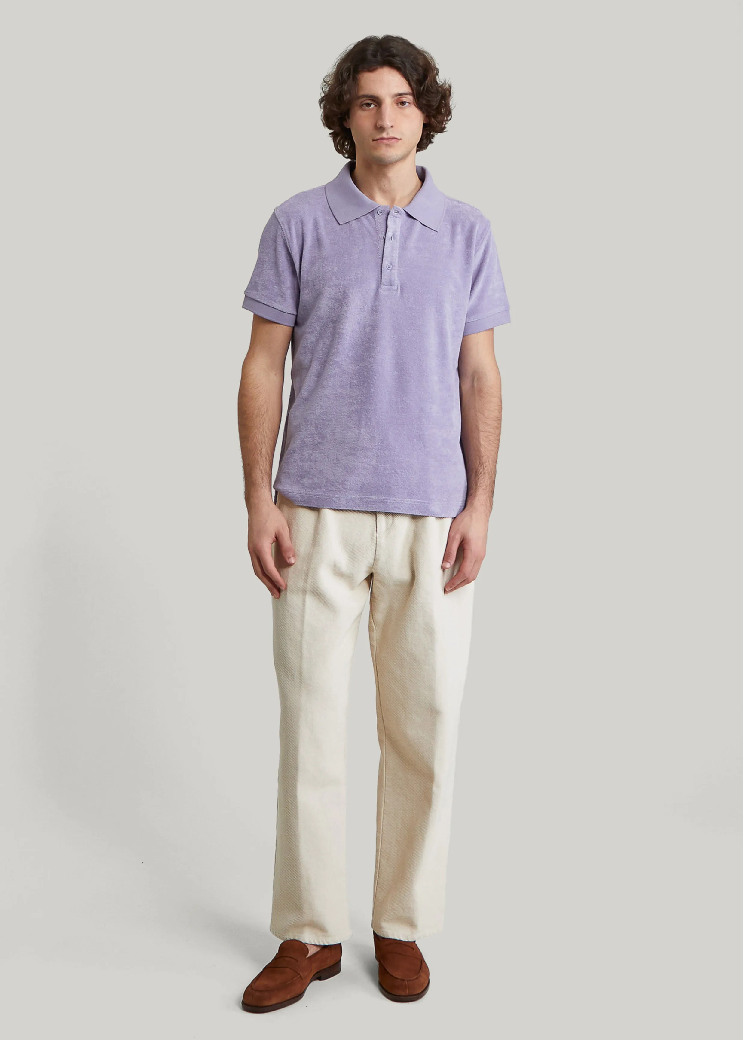 Auteuil polo shirt in lavender