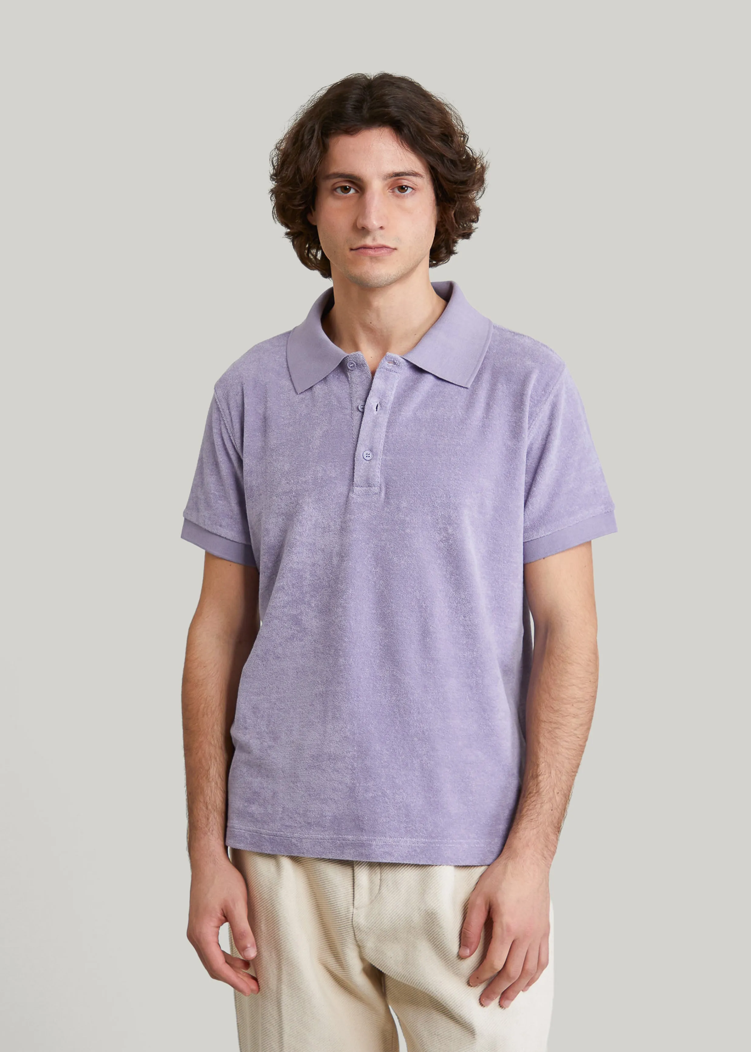 Auteuil polo shirt in lavender