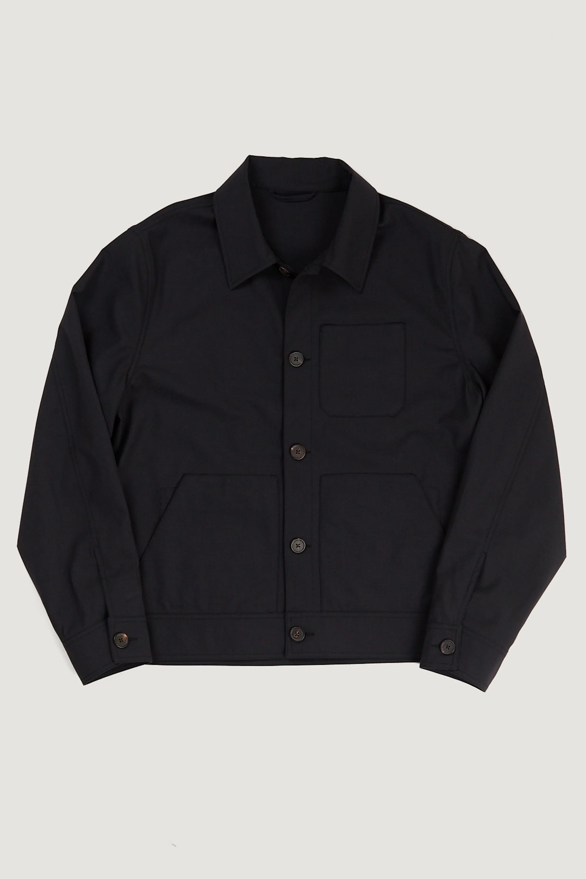 Bergame jacket in charcoal