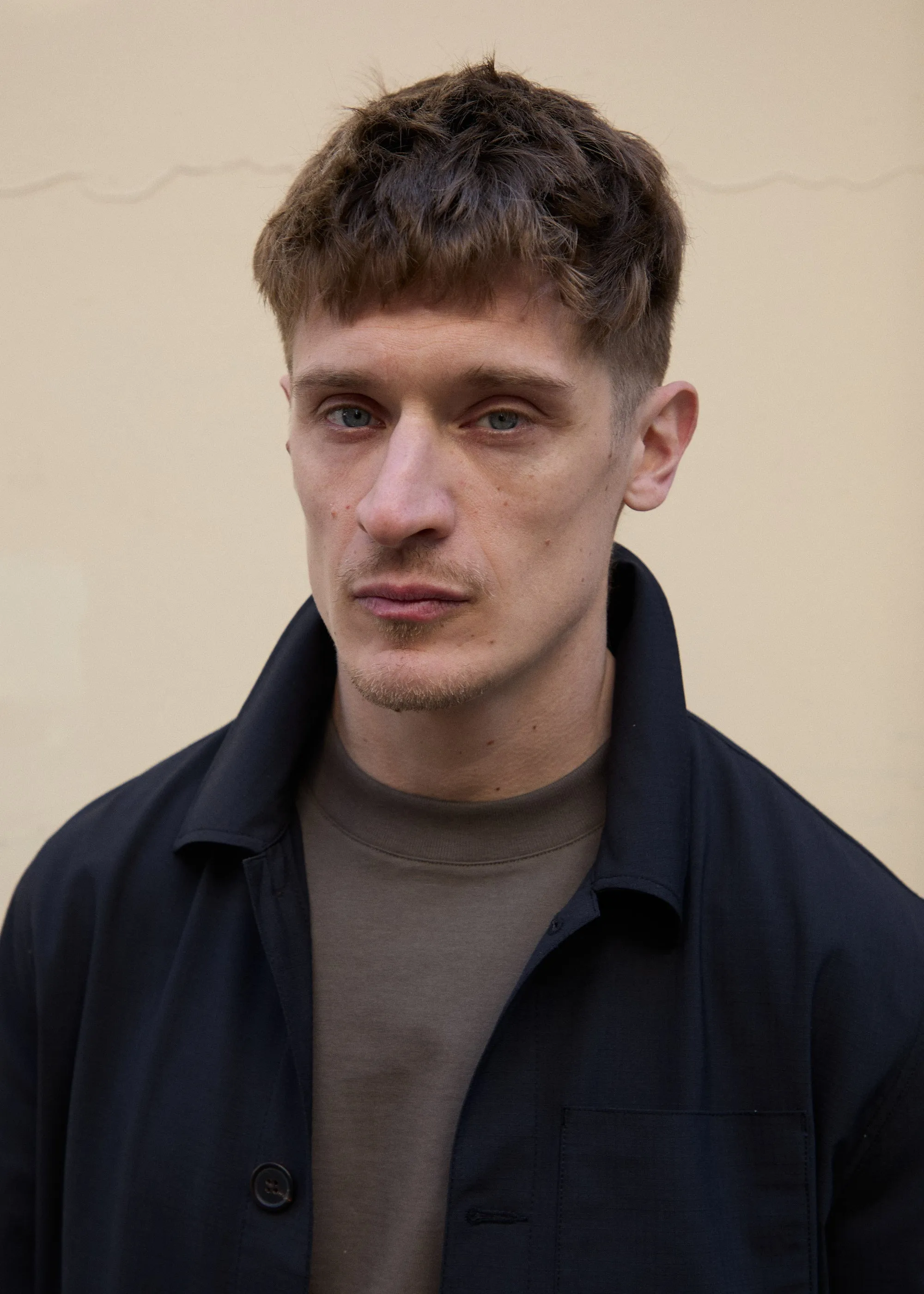 Bergame jacket in charcoal