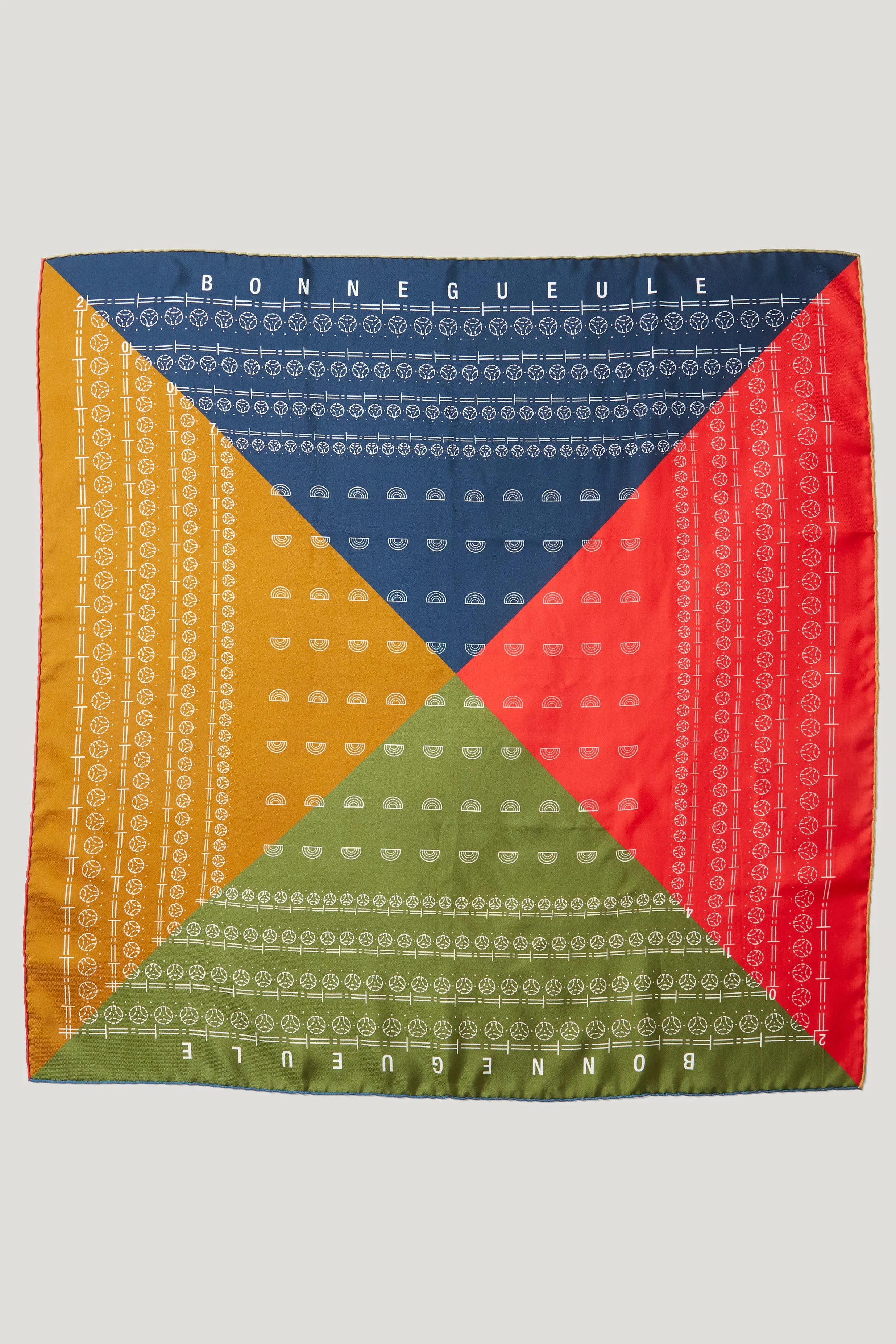 BG10 multicolor scarf