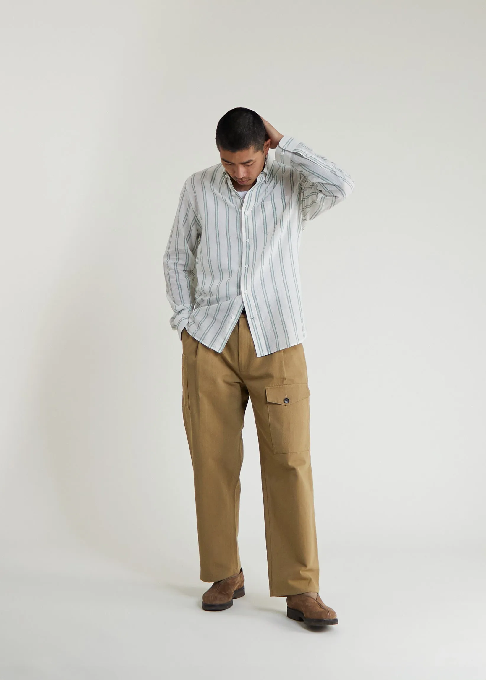 Calvi shirt in green