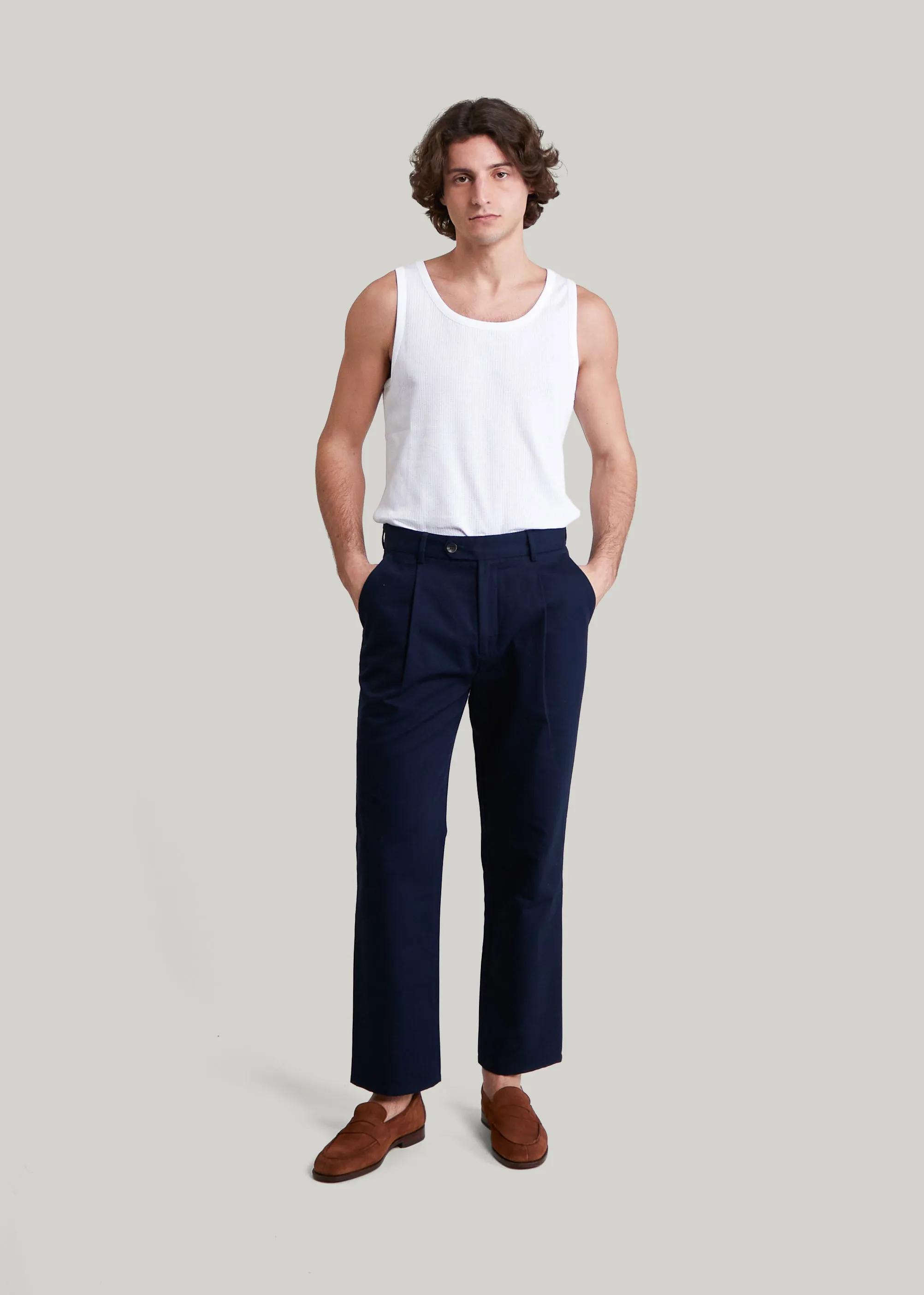 Halles tank top in white