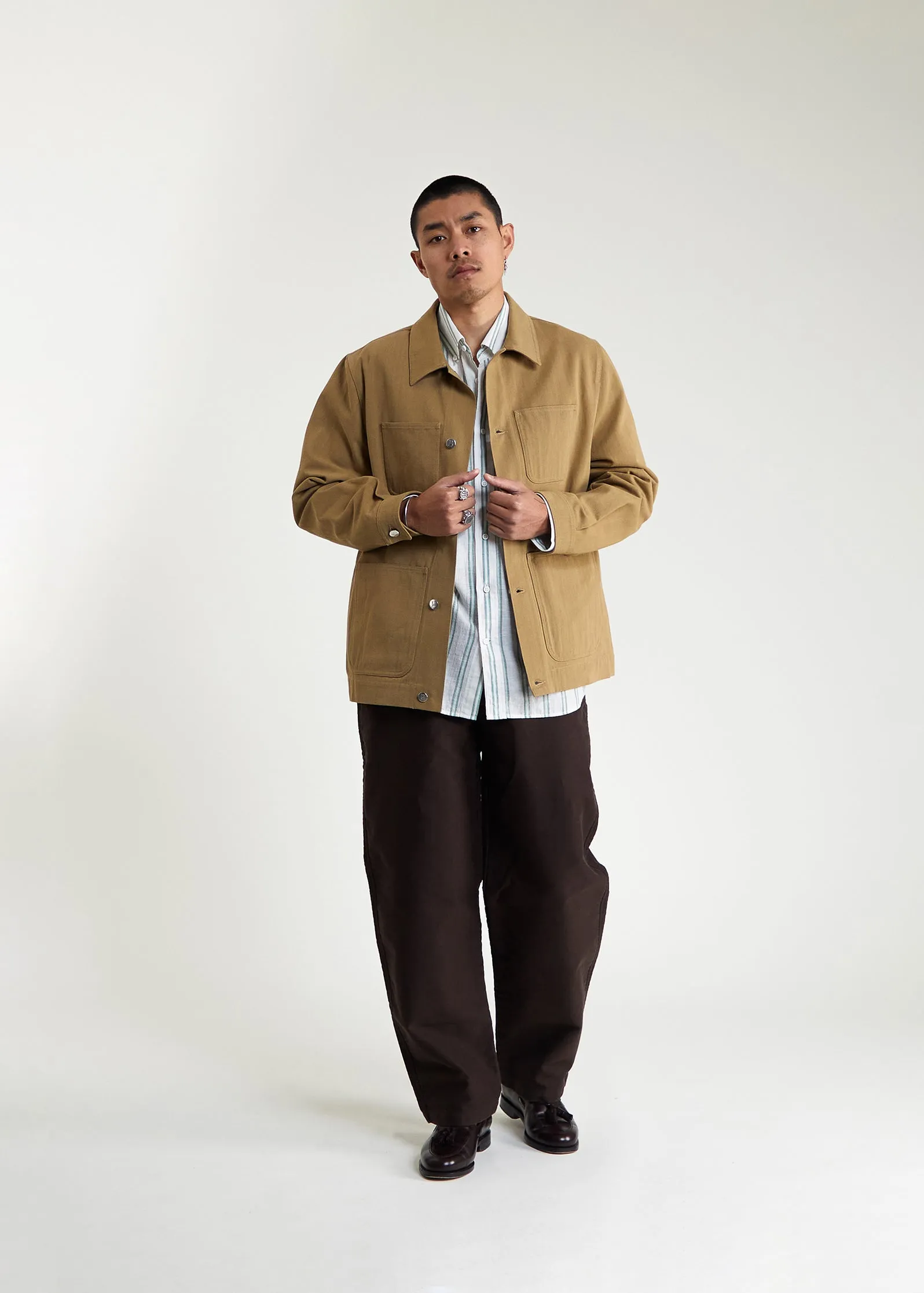 Kamikoshi jacket in coyote 