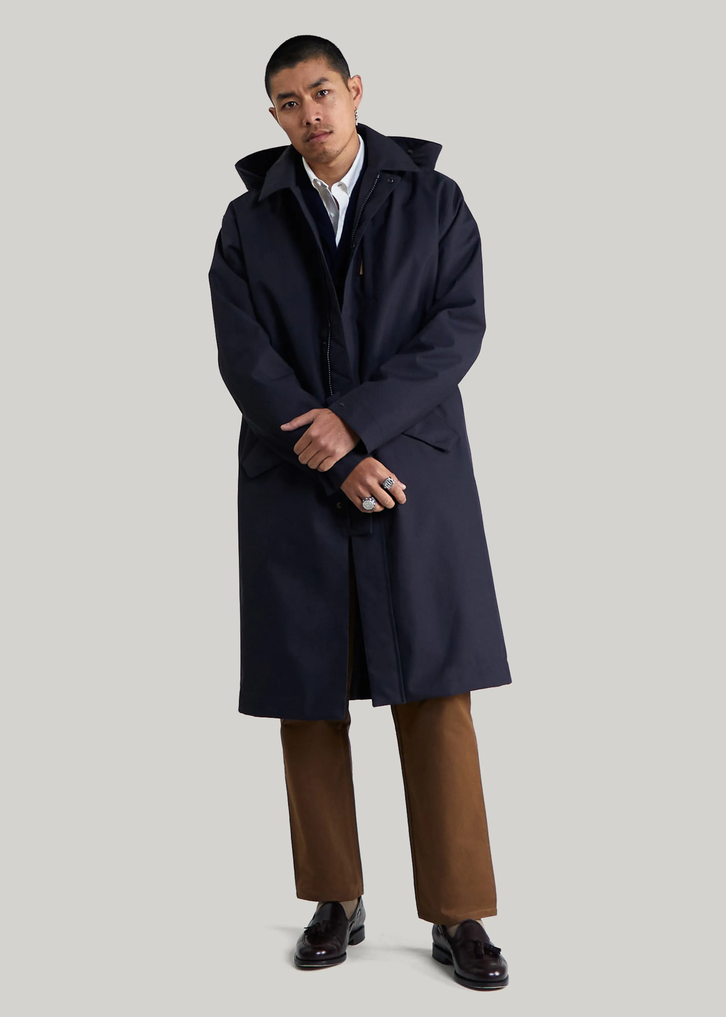 Lofoten parka in navy