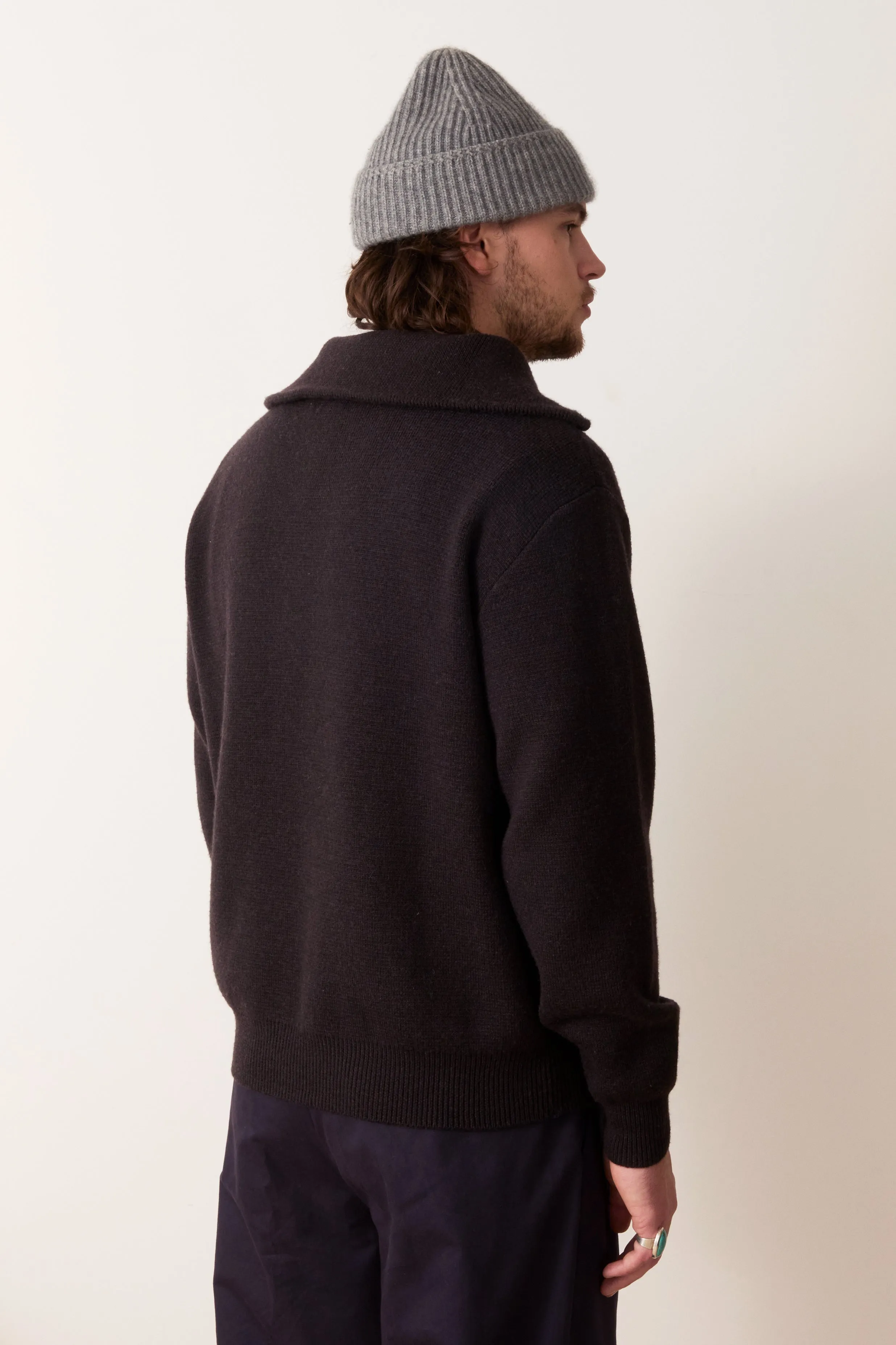 Matera sweater in chocolate