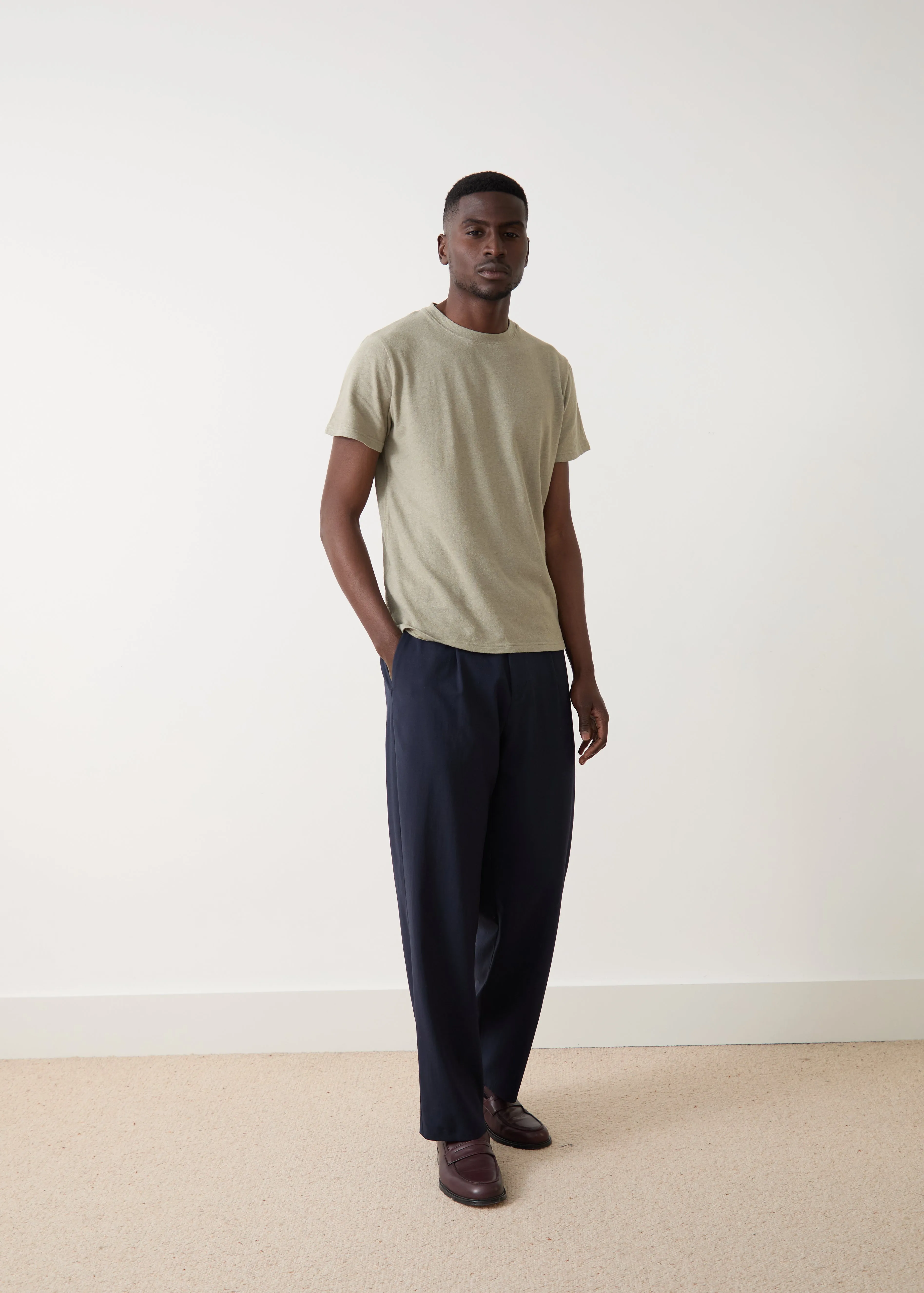 Miami t-shirt in sage green