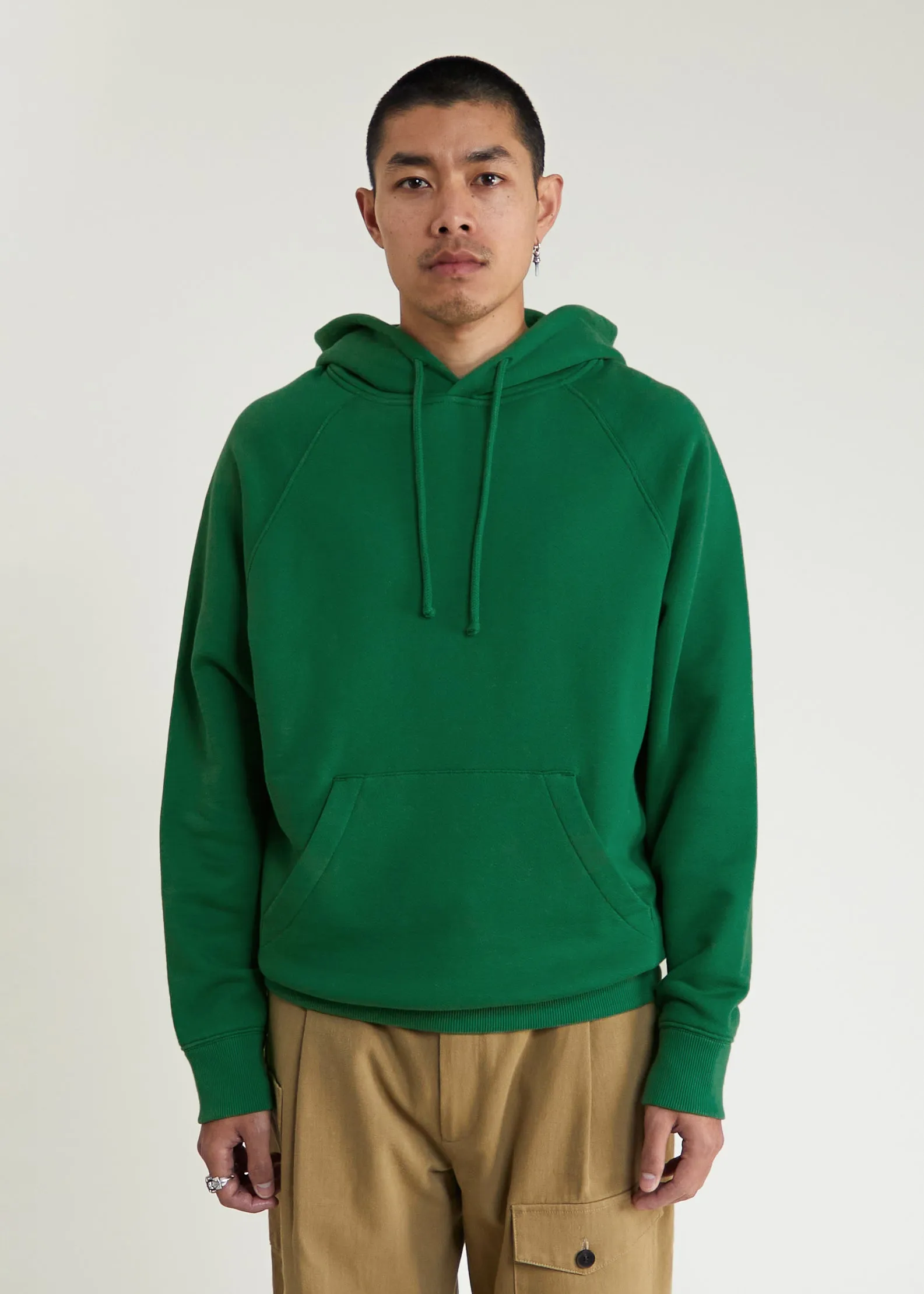 Michigan hoodie in green