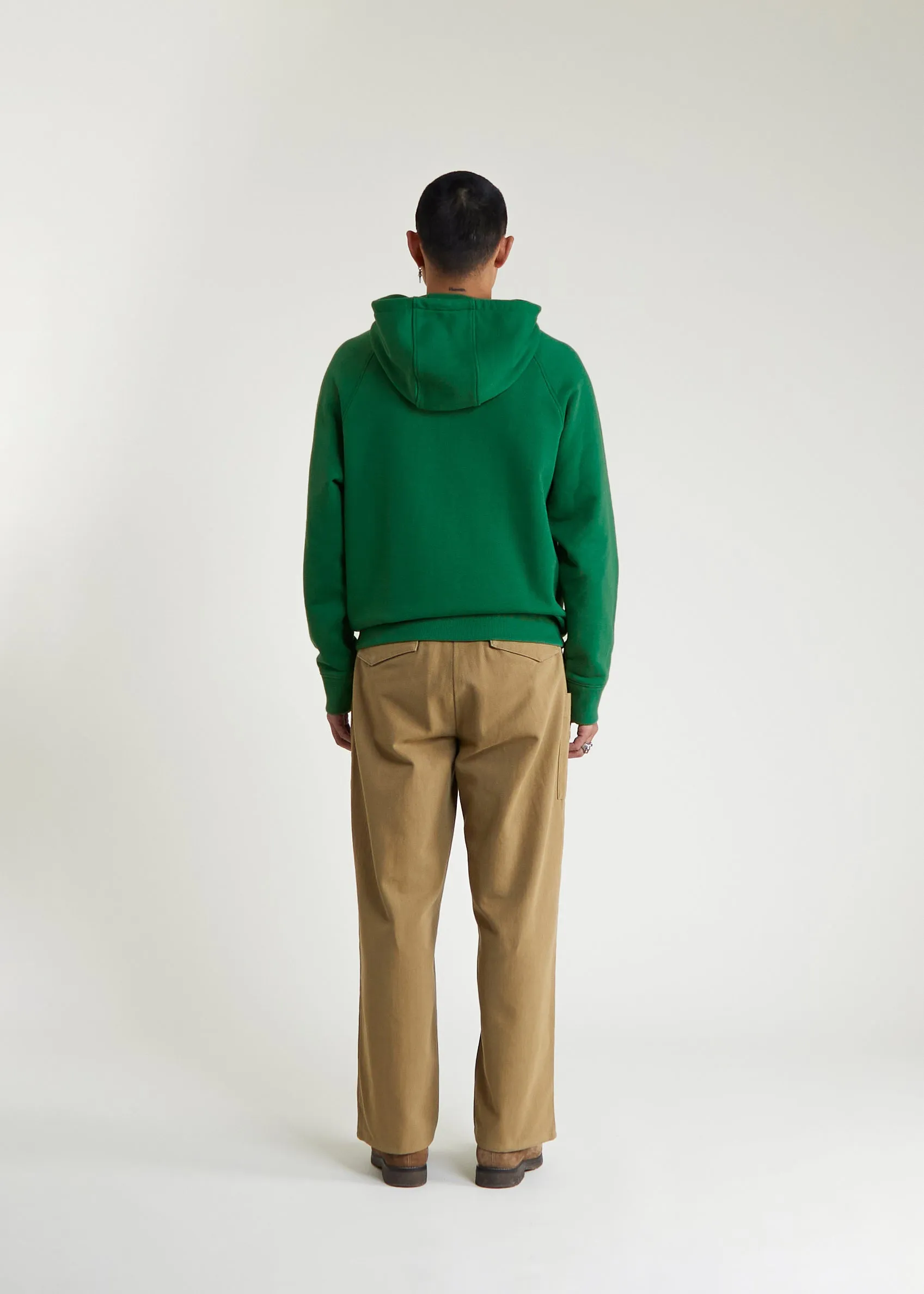 Michigan hoodie in green