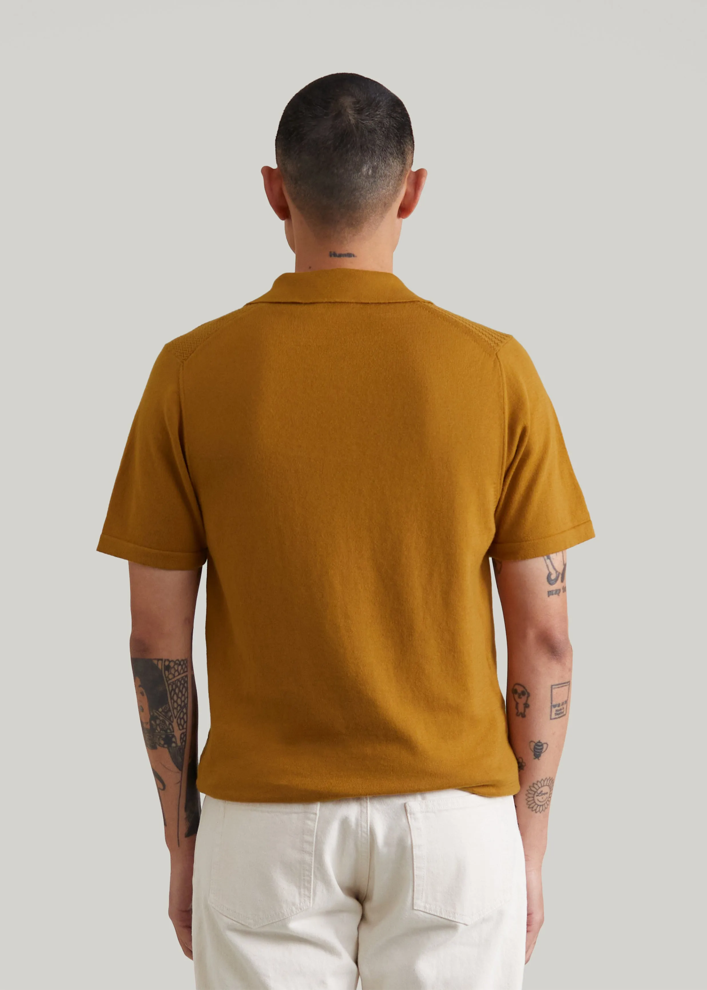 Numana polo shirt in honey
