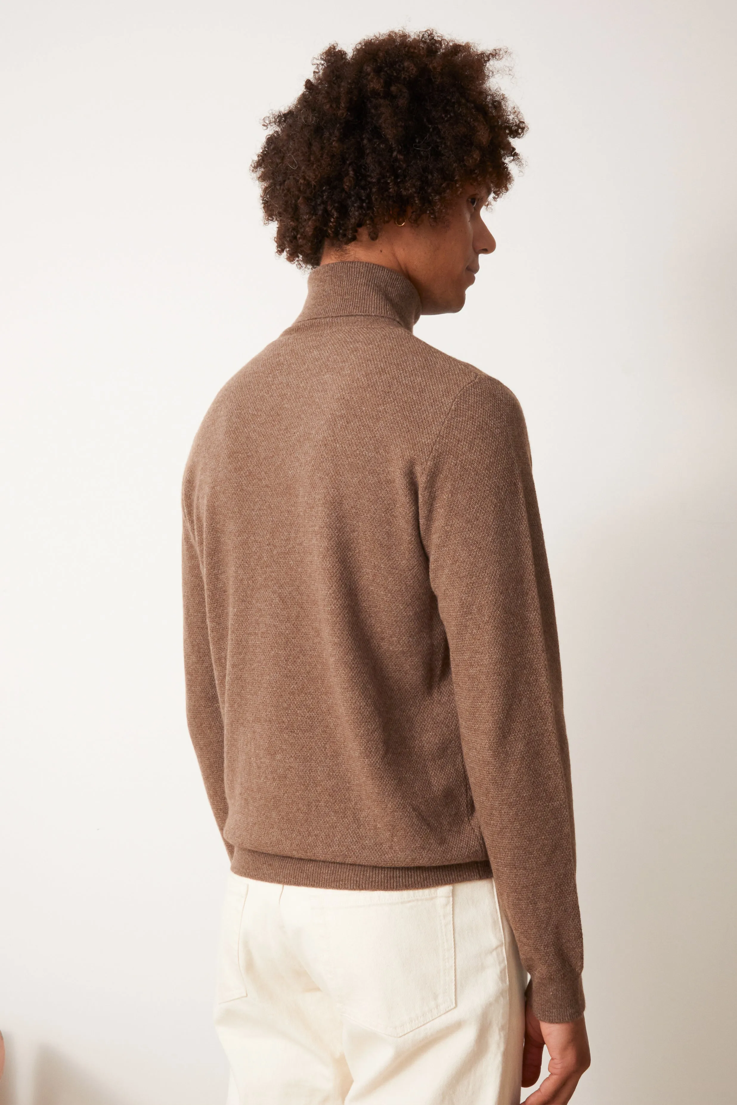 Pietro sweater in taupe
