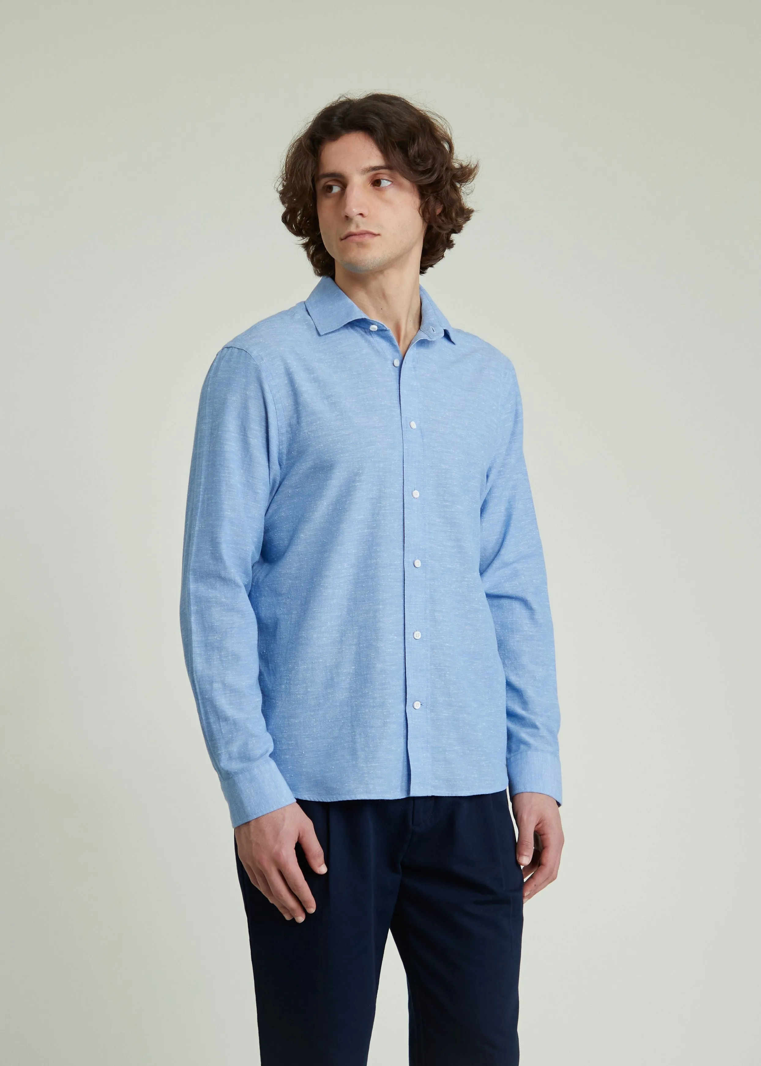 Tokushima shirt in blue