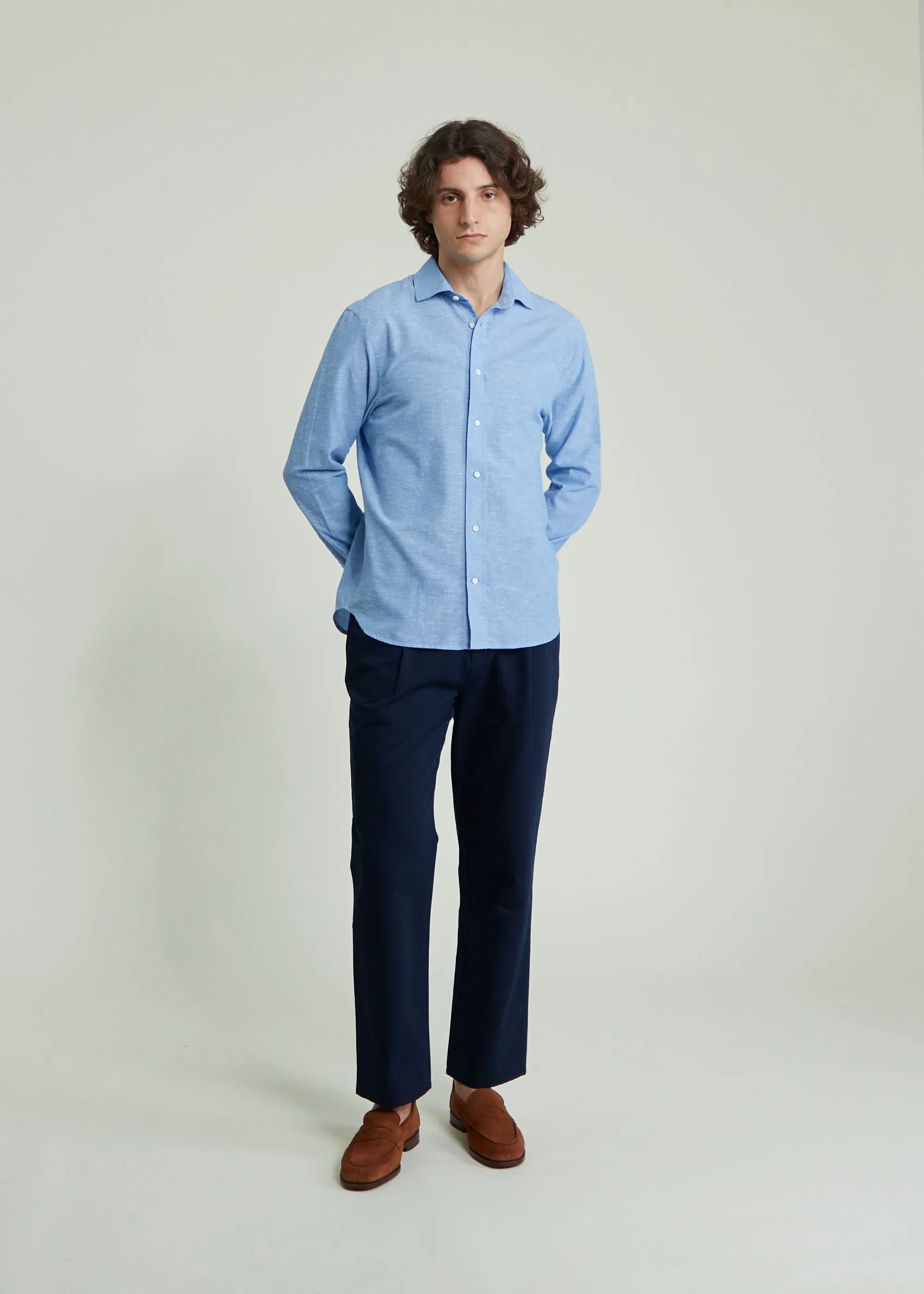 Tokushima shirt in blue