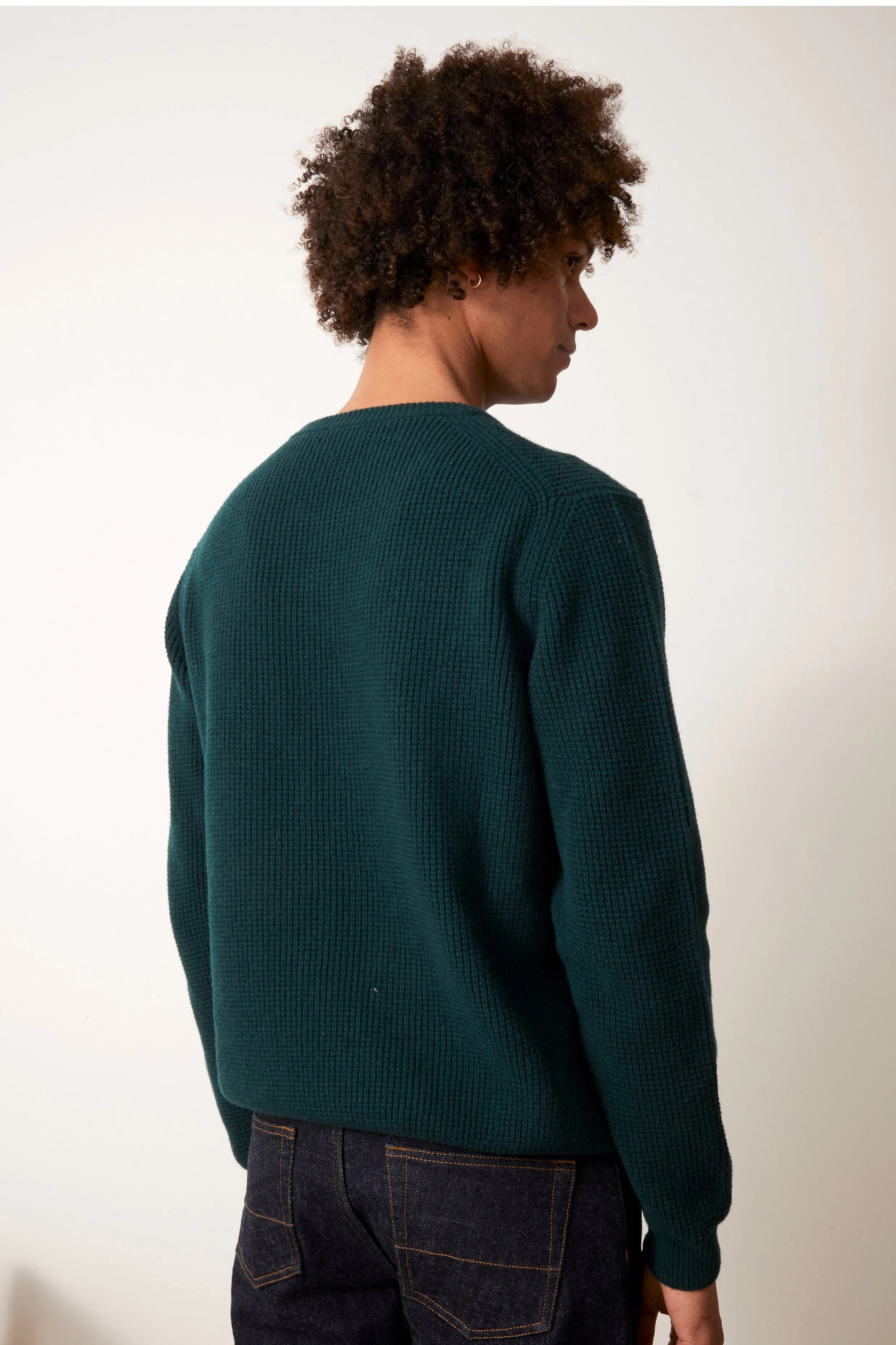Verone sweater in forest green