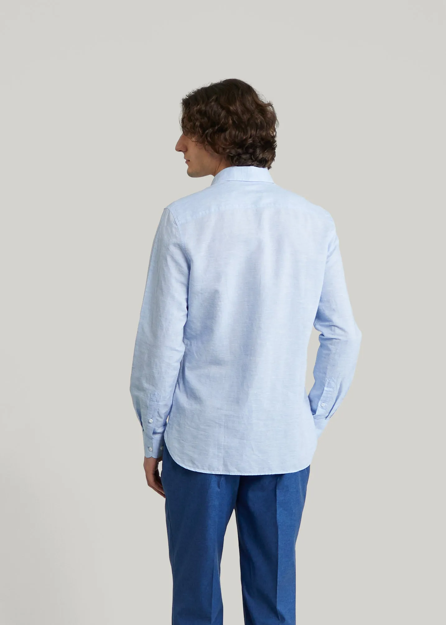 Volpaia shirt in sky blue