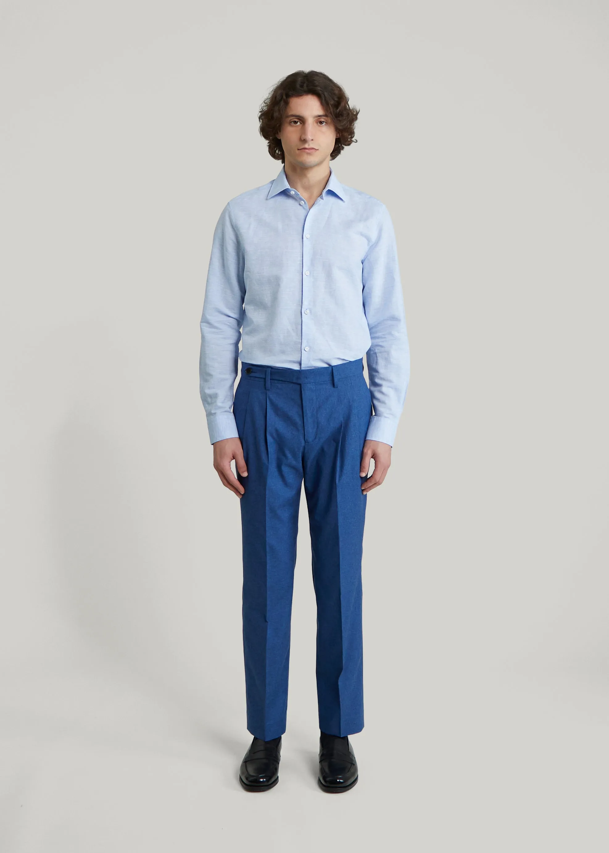 Volpaia shirt in sky blue