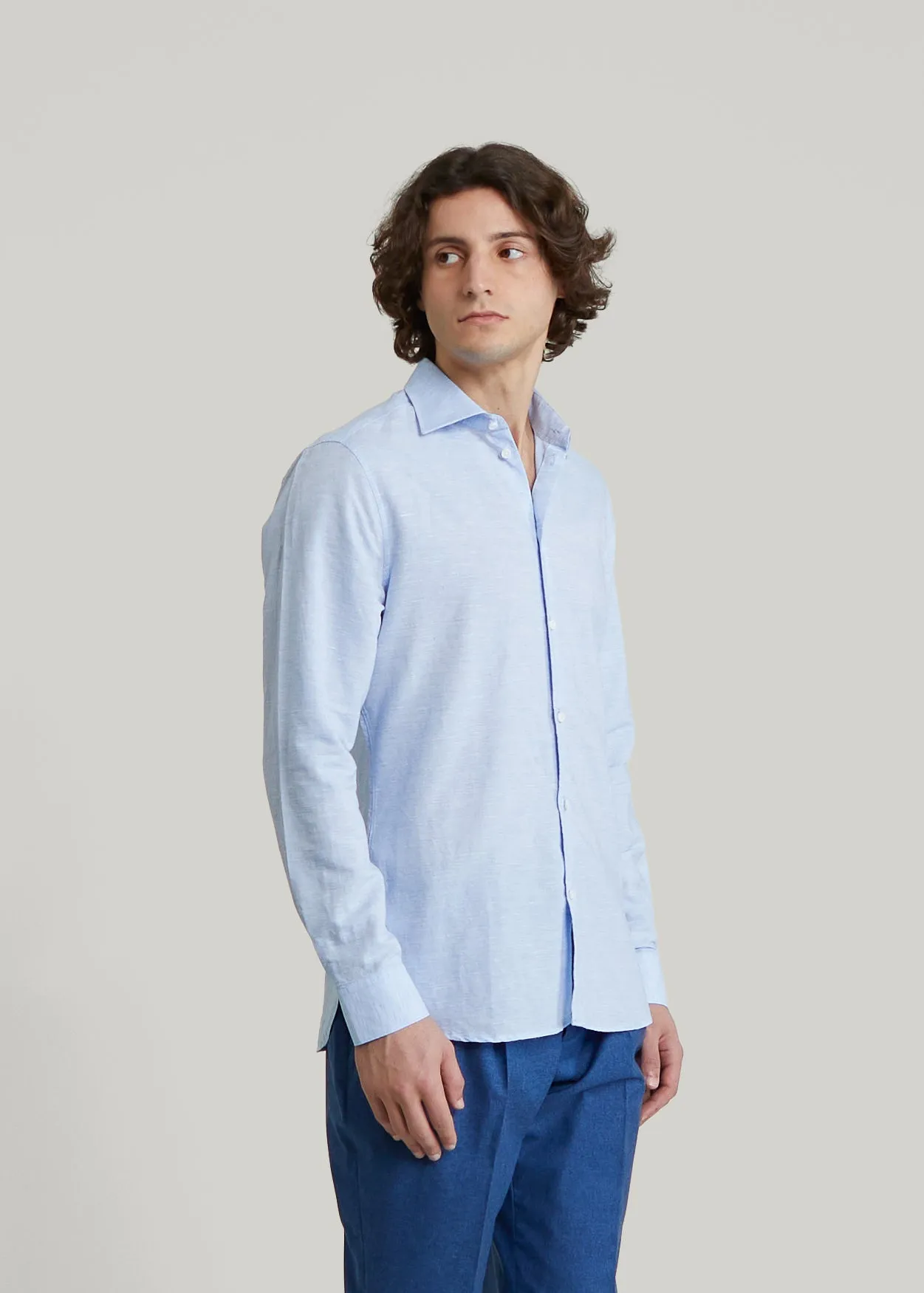 Volpaia shirt in sky blue