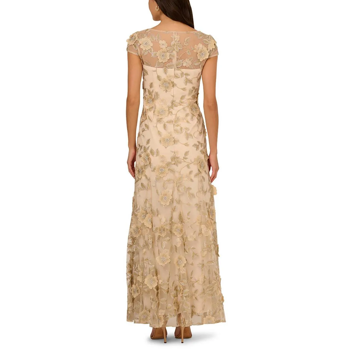 Womens Polyester Evening Dress